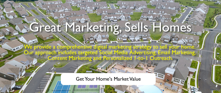 Great Marketing, Sells Homes - We provide a comprehensive digital marketing strategy to sell your home. Our approach includes targeted Social Media Advertising, Email Marketing, Content Marketing and Personalized 1-to-1 Outreach. Get your Home's Market Value Instantly for Free